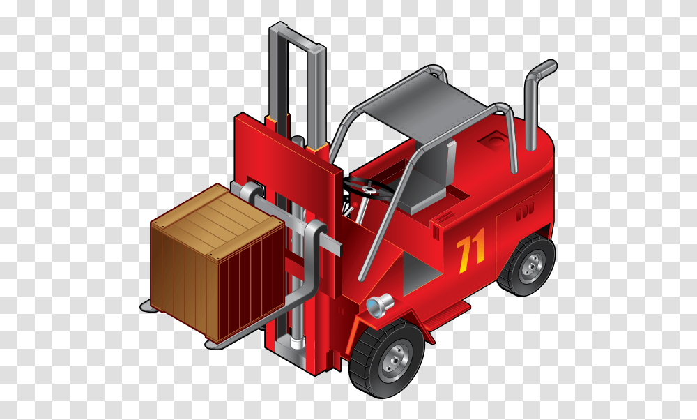 Forklift Truck Clipart For Web, Vehicle, Transportation, Fire Truck, Tractor Transparent Png