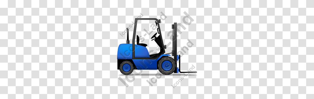 Forklift Truck Right Blue Icon Pngico Icons, Transportation, Vehicle, Kart, Golf Cart Transparent Png
