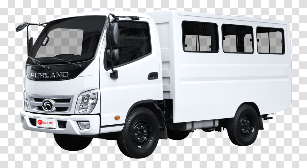 Forland Fb Body 4 Wheeler Commercial Vehicle, Truck, Transportation, Van, Moving Van Transparent Png
