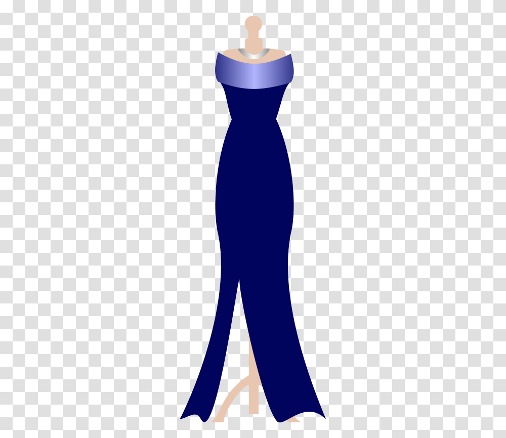 Formal Navy Dress Svg Clip Arts Navy Dress Clipart, Silhouette, Hand, Person Transparent Png