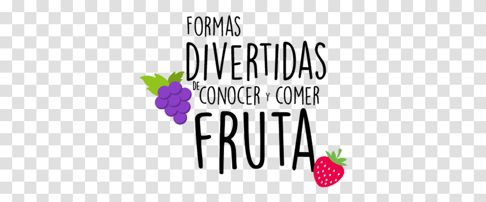 Formas Divertidas De Conocer Y Comer Fruta Strawberry, Plant, Grapes, Fruit, Food Transparent Png