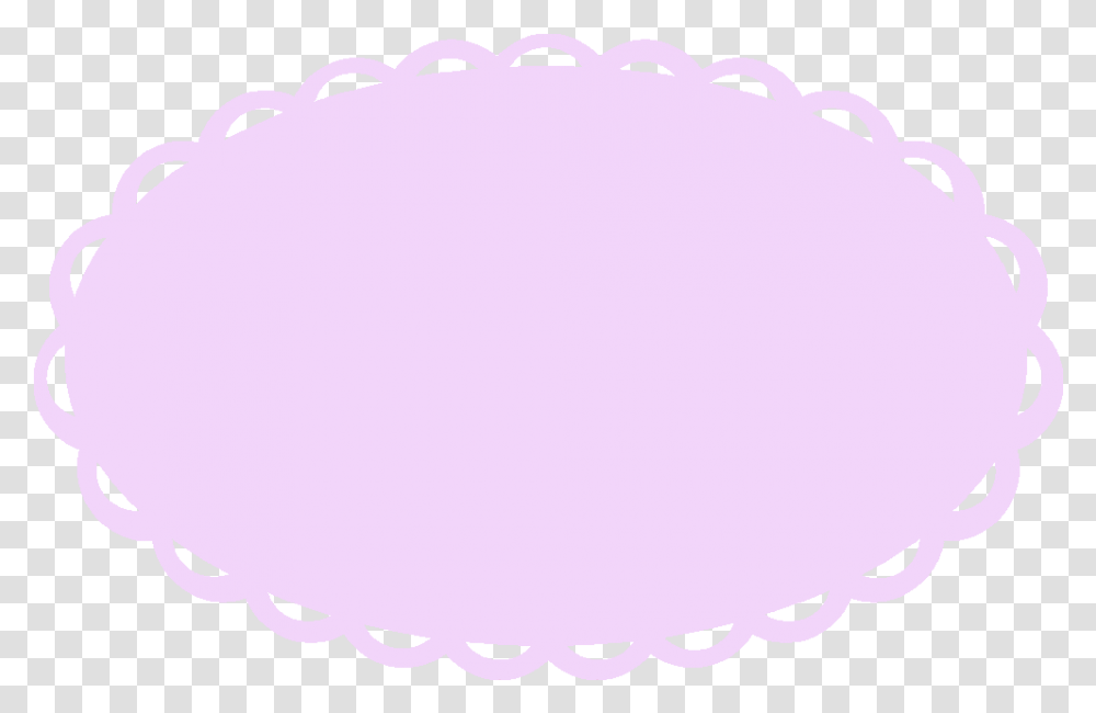 Formas Frame Rosa, Oval Transparent Png