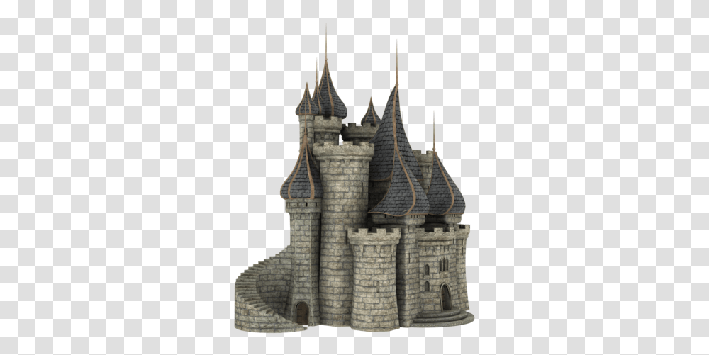 Format Big Medieval Castle Fantasy, Spire, Tower, Architecture, Building Transparent Png
