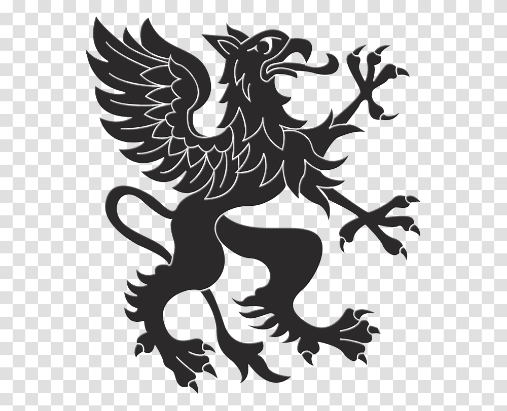 Former Literary Agent Heraldic Banner, Dragon, Painting, Antelope Transparent Png