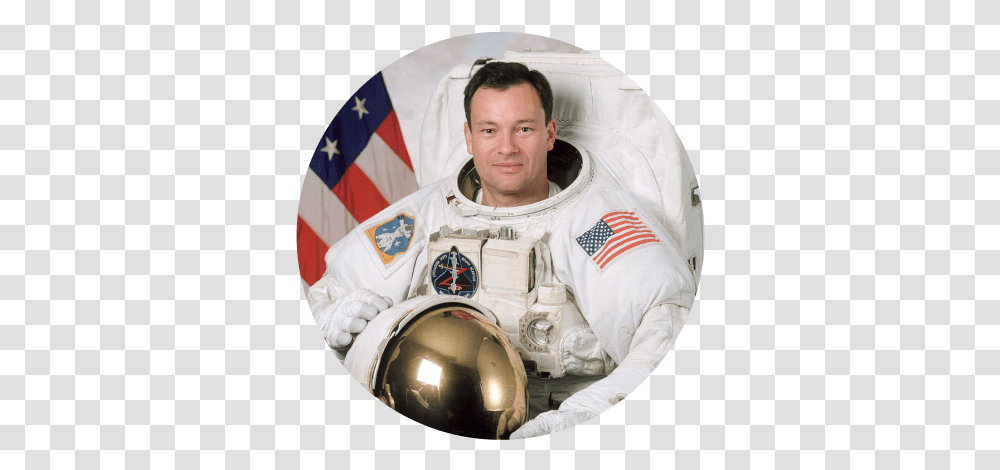 Former Nasa Astroanut Michael Lpez Alegra Lopez Alegria, Person, Human, Astronaut, Helmet Transparent Png