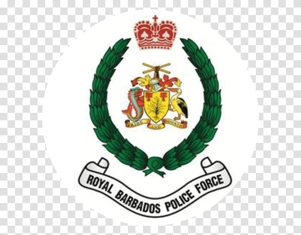Formsgovbb Royal Barbados Police Force Logo, Symbol, Emblem, Trademark, Badge Transparent Png