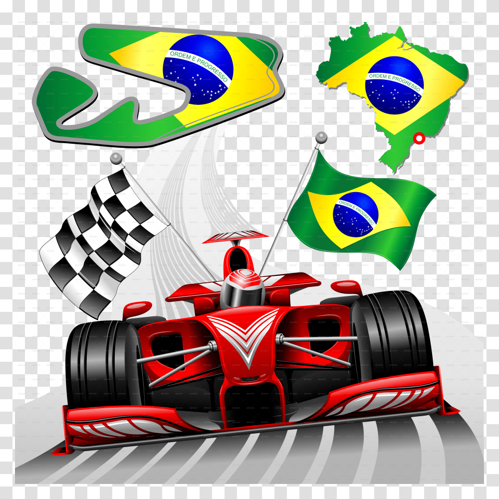 Formula 1 Brazil Gp Banner Transparent Png