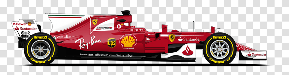 Formula 1, Car, Vehicle, Transportation, Automobile Transparent Png