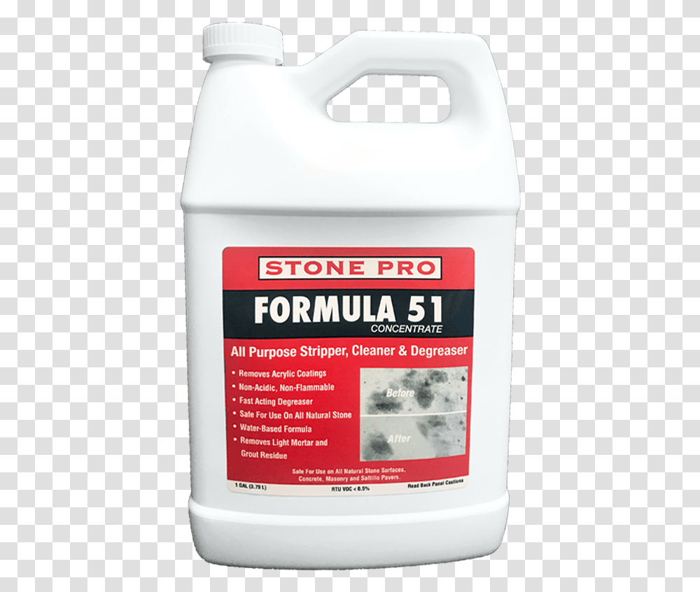 Formula 51 Removes Grease Grime Soap Scum Hard Water Plastic, Beverage, Drink, Food, Plant Transparent Png