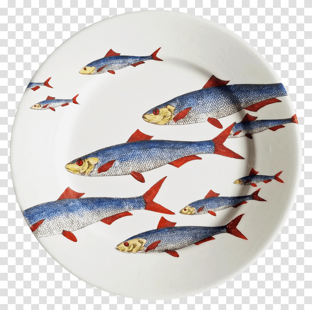 Fornasetti Fish, Animal, Dish, Meal, Porcelain Transparent Png