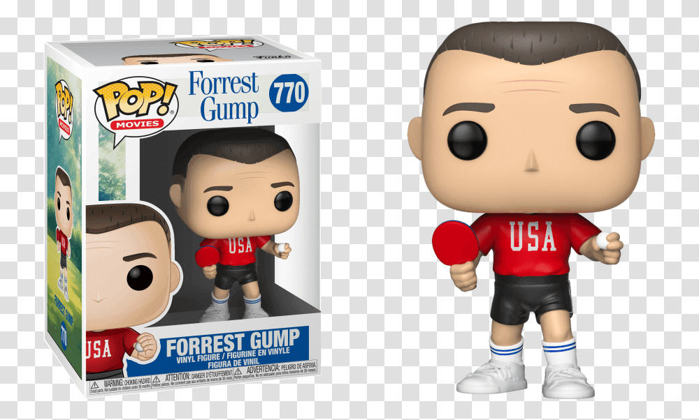 Forrest Gump Pop Ping Pong, Advertisement, Poster, Toy, Figurine Transparent Png