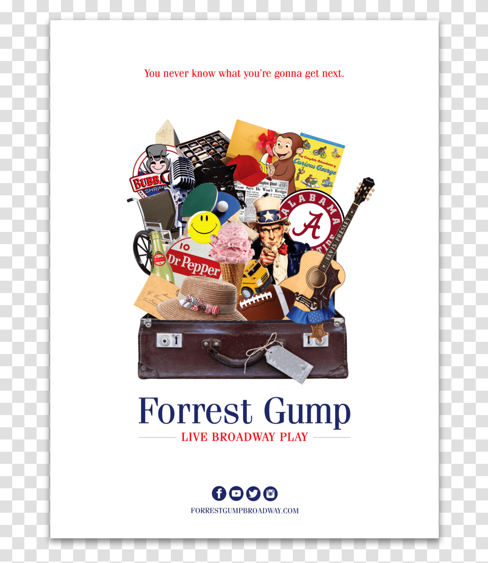 Forrest Gump Poster, Advertisement, Flyer, Paper, Person Transparent Png