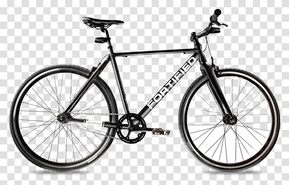 Fortified Bike, Bicycle, Vehicle, Transportation, Wheel Transparent Png