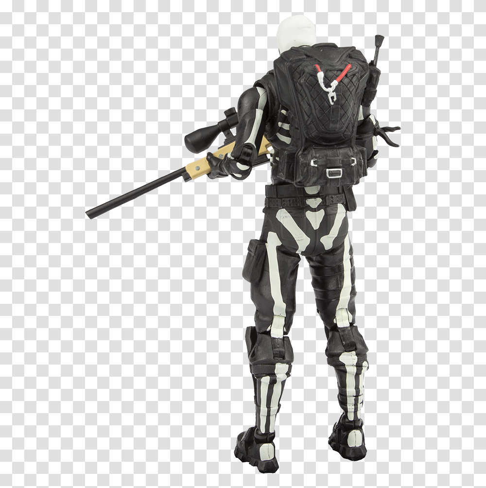 Fortnite Action Figure Fortnite Mcfarlane Skull Trooper, Person, Human, People, Robot Transparent Png