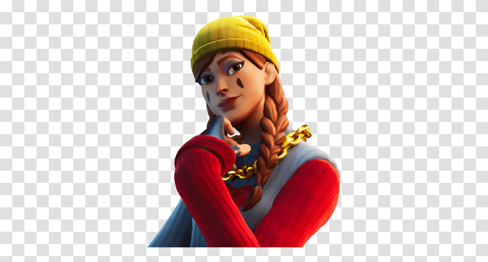 Fortnite Aura Skin Characters Aura New Style Fortnite, Hair, Person, Human, Clothing Transparent Png