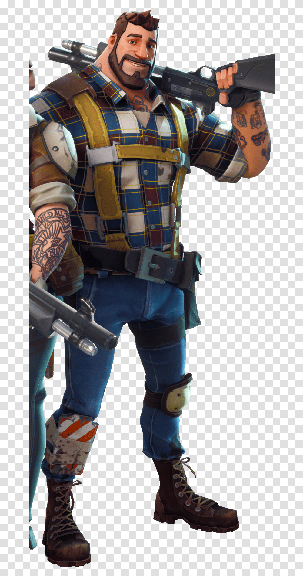 Fortnite Background Sky Pictures And Fortnite Save The World Characters, Skin, Person, Human, Gun Transparent Png
