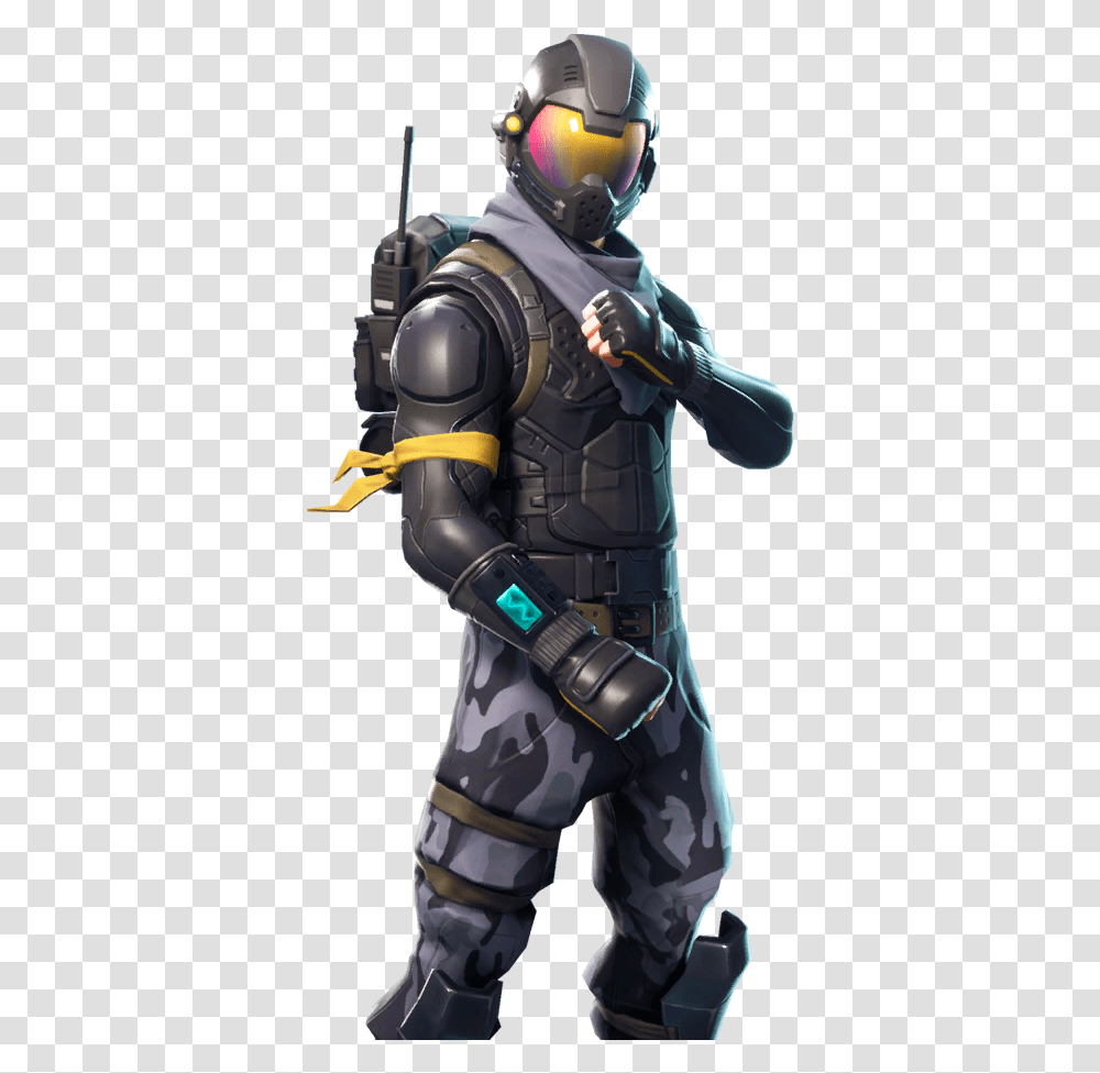 Fortnite Battle Royale Character Fortnite Rogue Agent Skin, Helmet, Apparel, Person Transparent Png