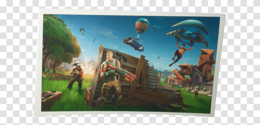 Fortnite Battle Royale Image Rarest Loading Screens Fortnite, Person, Human, Airplane, Aircraft Transparent Png