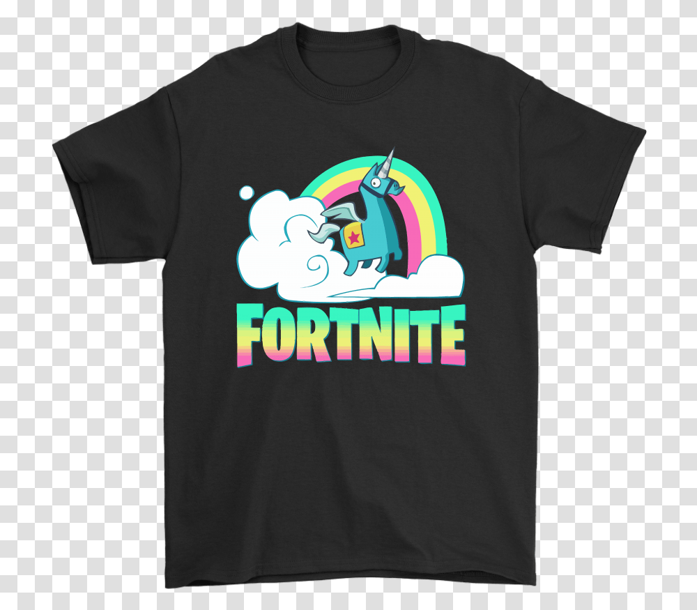 Fortnite Battle Royale Rainbow Llama Unicorn Shirts Bernie Sanders Unicorn Shirt, Clothing, Apparel, T-Shirt, Person Transparent Png