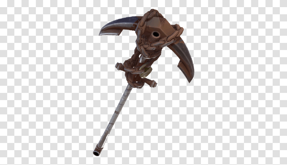 Fortnite Bottom Dweller Pickaxe, Weapon, Weaponry, Cross Transparent Png