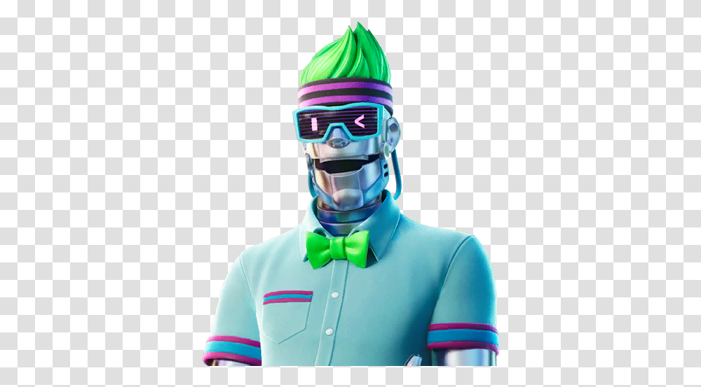 Fortnite Bryce 3000 Skin Fortnite Bryce 3000, Clothing, Helmet, Person, Costume Transparent Png