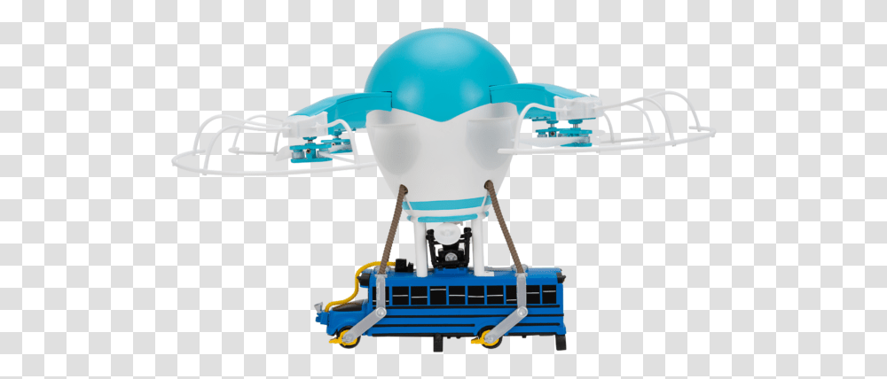 Fortnite Bus, Toy, Vehicle, Transportation, Aircraft Transparent Png