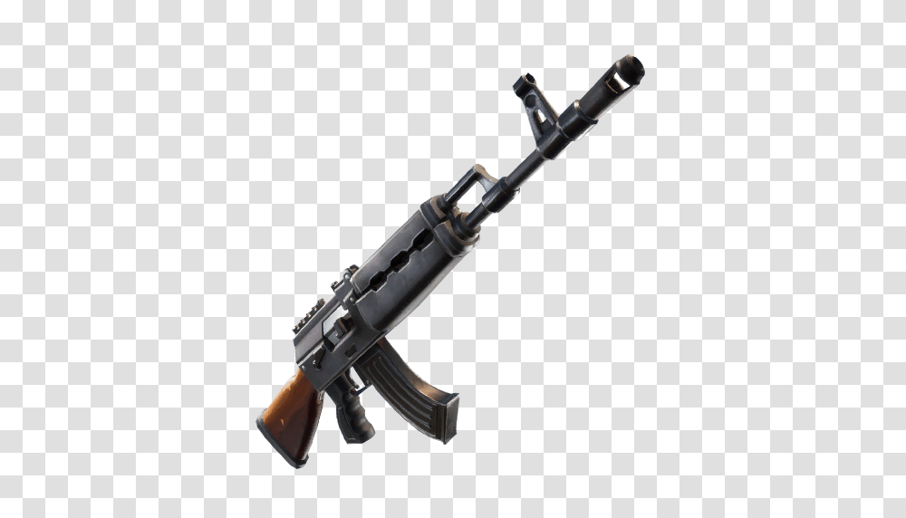 Fortnite Chest, Machine Gun, Weapon, Weaponry, Rifle Transparent Png