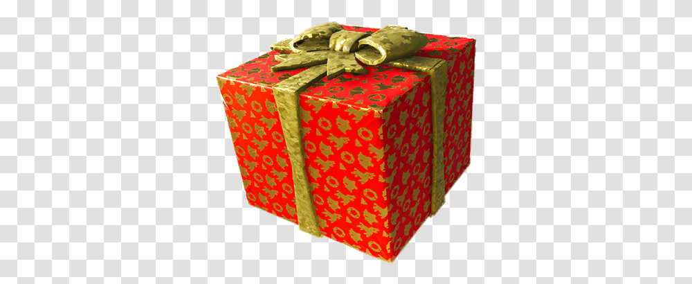 Fortnite Christmas Presents Present, Gift, Rug, Box Transparent Png