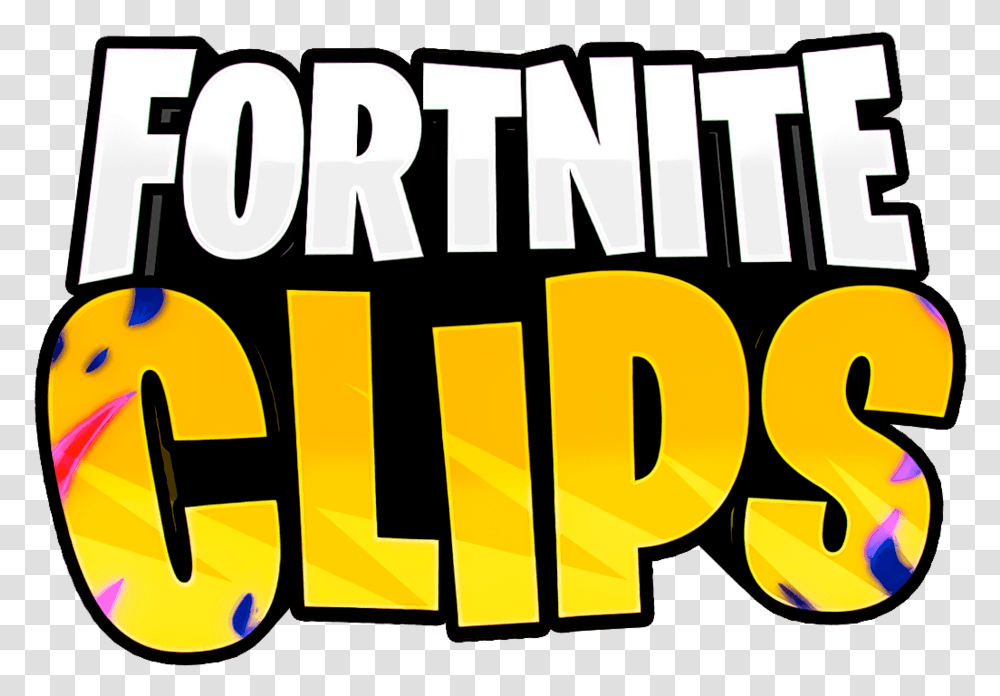 Fortnite Clips Fortnite, Word, Text, Alphabet, Label Transparent Png