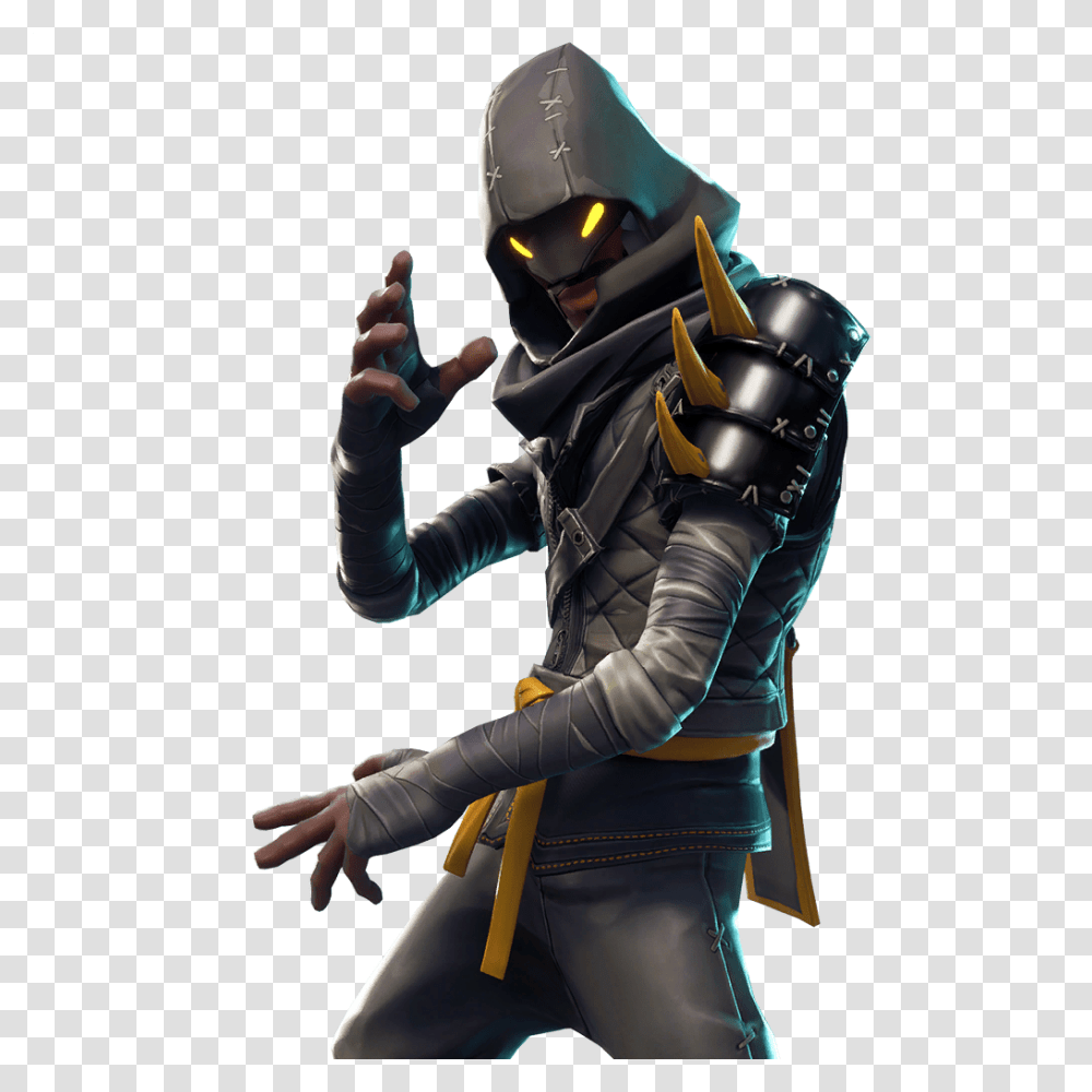 Fortnite Cloaked Star Outfits, Person, Ninja, Helmet Transparent Png