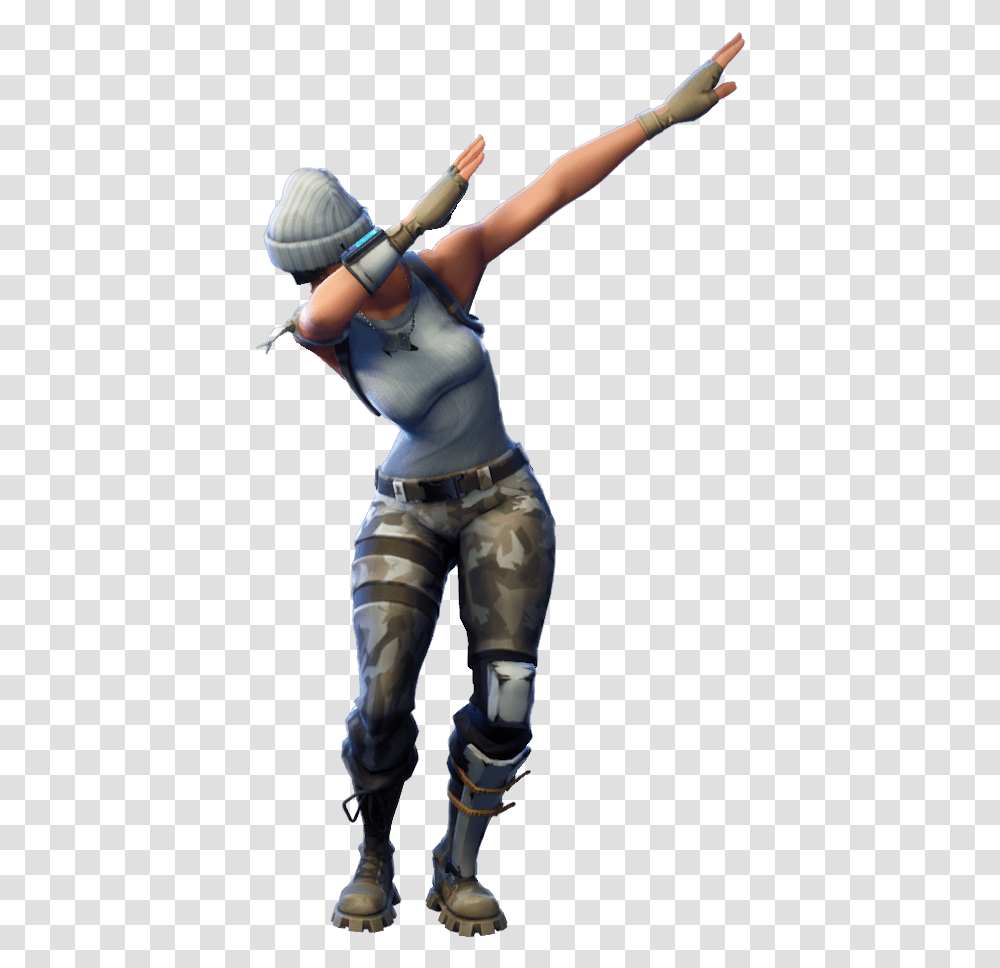 Fortnite Dab Image Fortnite Dab, Person, Leisure Activities, Dance Pose Transparent Png