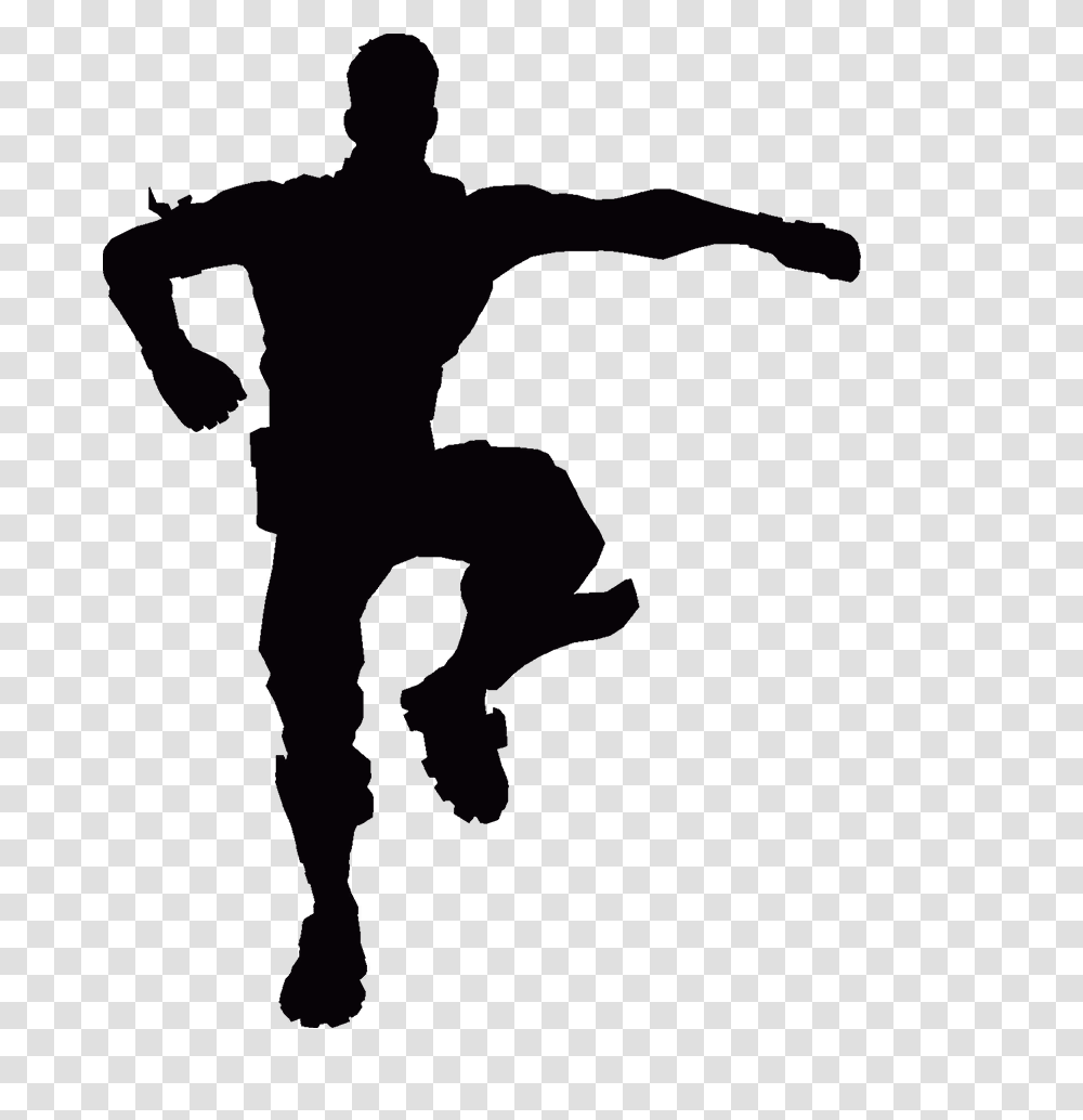 Fortnite Dancing Silhouette, Person, Human, Sport, Sports Transparent Png