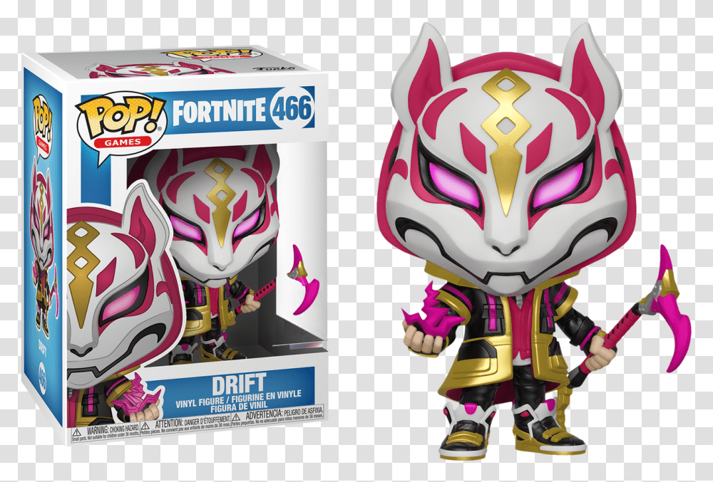 Fortnite Drift Funko Pop, Advertisement, Poster, Paper Transparent Png