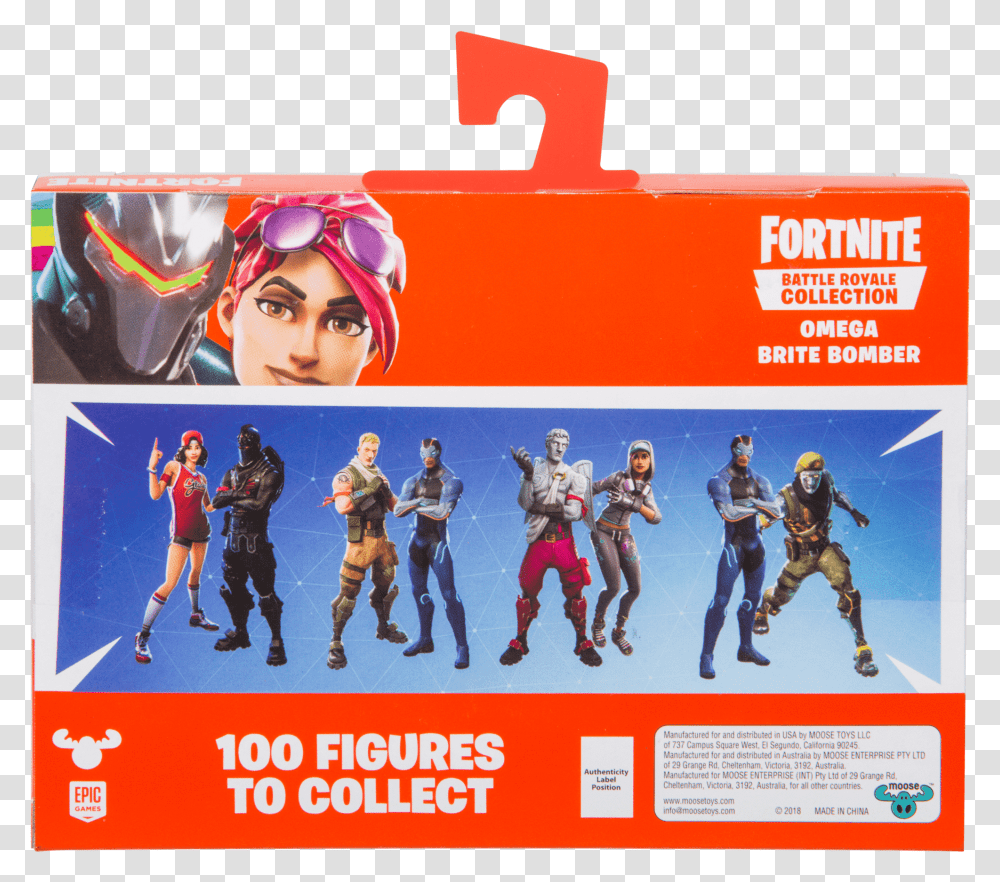 Fortnite Duo Pack Omega Brite Bomber Fortnite Battle Royale Collection Duo, Person, Poster, Advertisement, Sunglasses Transparent Png