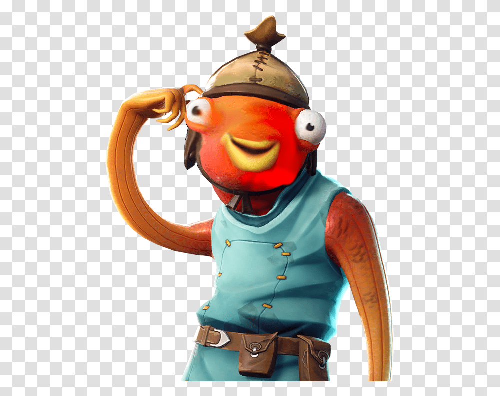 Fortnite Fish Stick, Person, Human, Animal, Mascot Transparent Png