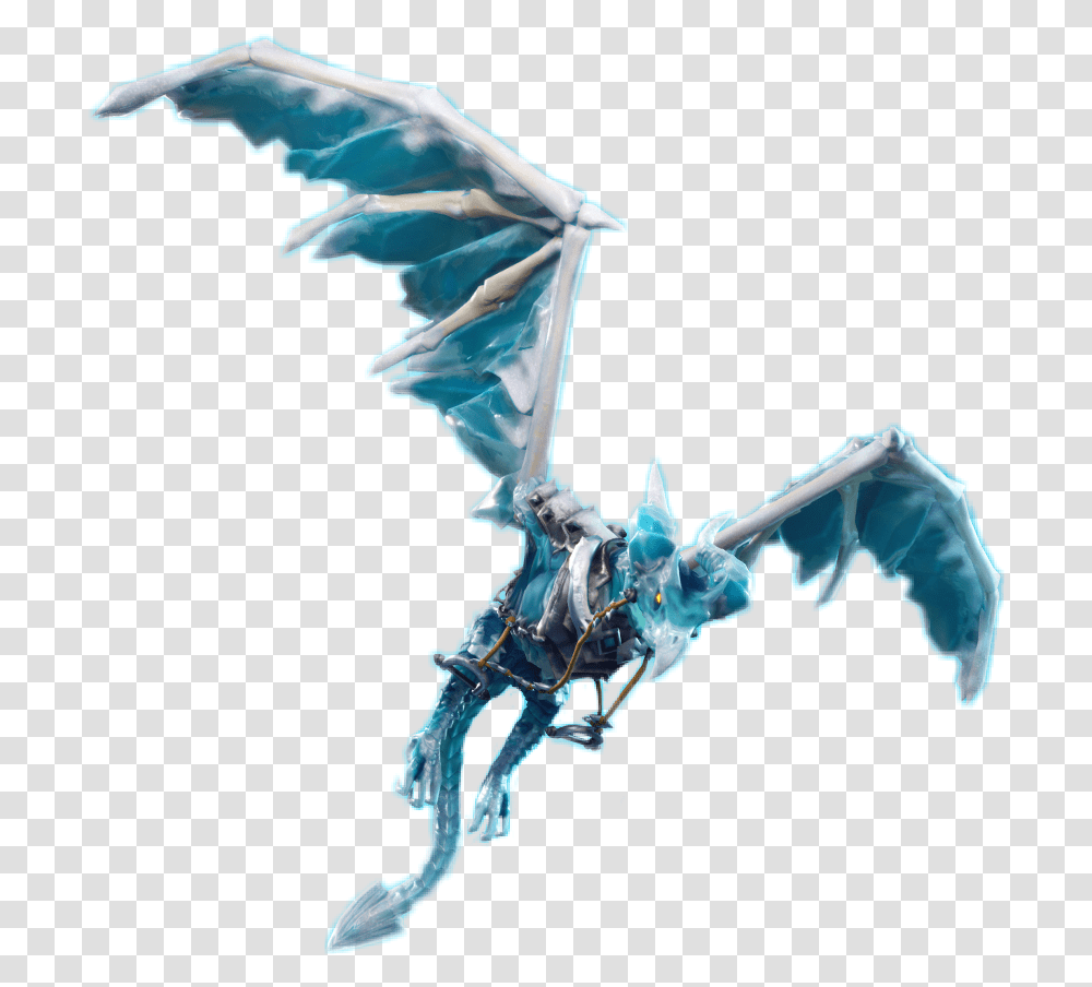 Fortnite Glider Bird Winter Ice Sticker By Ukasz Fs All Fortnite Ice Skins, Art, Dragon, Smoke Transparent Png