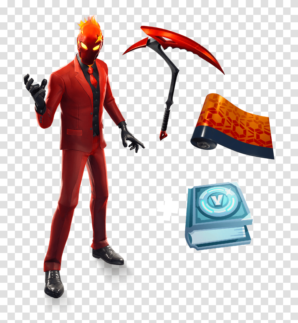 Fortnite Inferno Pack, Person, Human, Apparel Transparent Png