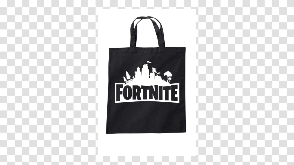 Fortnite Logo Inspired Cotton Tote Bag, Shopping Bag Transparent Png