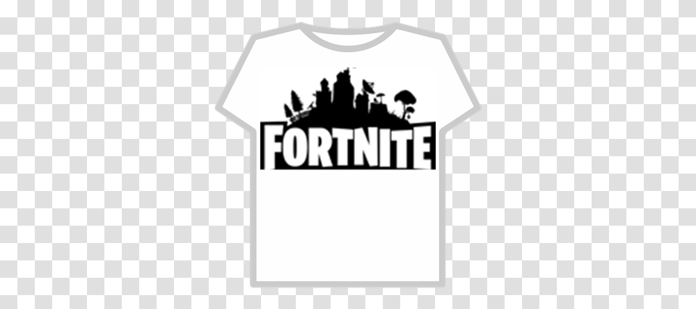 Fortnite Logo Roblox T Shirt, Clothing, Hand, Text, Label Transparent Png
