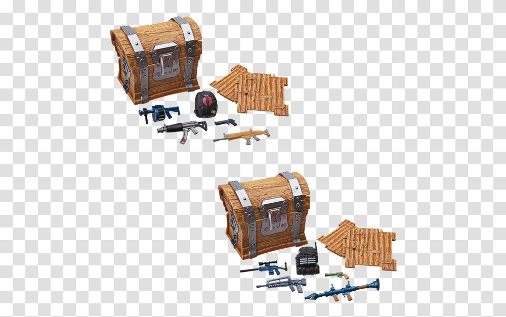 Fortnite Loot Chest Toy, Treasure, Wood, Barrel, Airplane Transparent Png