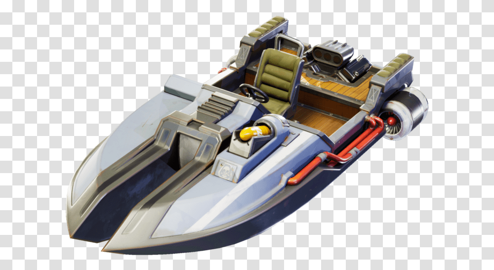Fortnite Motorboat, Transportation, Vehicle, Jet Ski Transparent Png