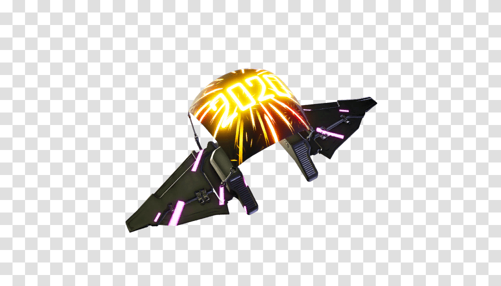 Fortnite New Years 2020 Event - All Info Fortnite 2020 Glider, Helmet, Clothing, Apparel, Canopy Transparent Png