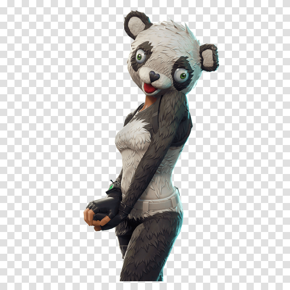 Fortnite Panda Team Leader, Toy, Sleeve, Apparel Transparent Png