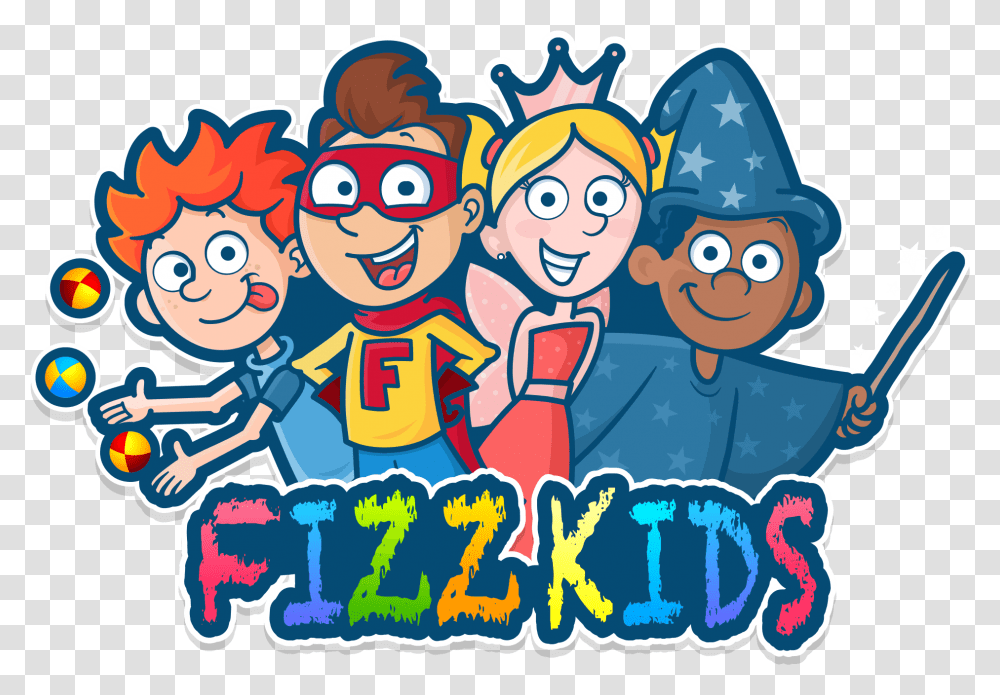 Fortnite Parties By Fizz Kids Cartoon, Graphics, Label, Text, Doodle Transparent Png