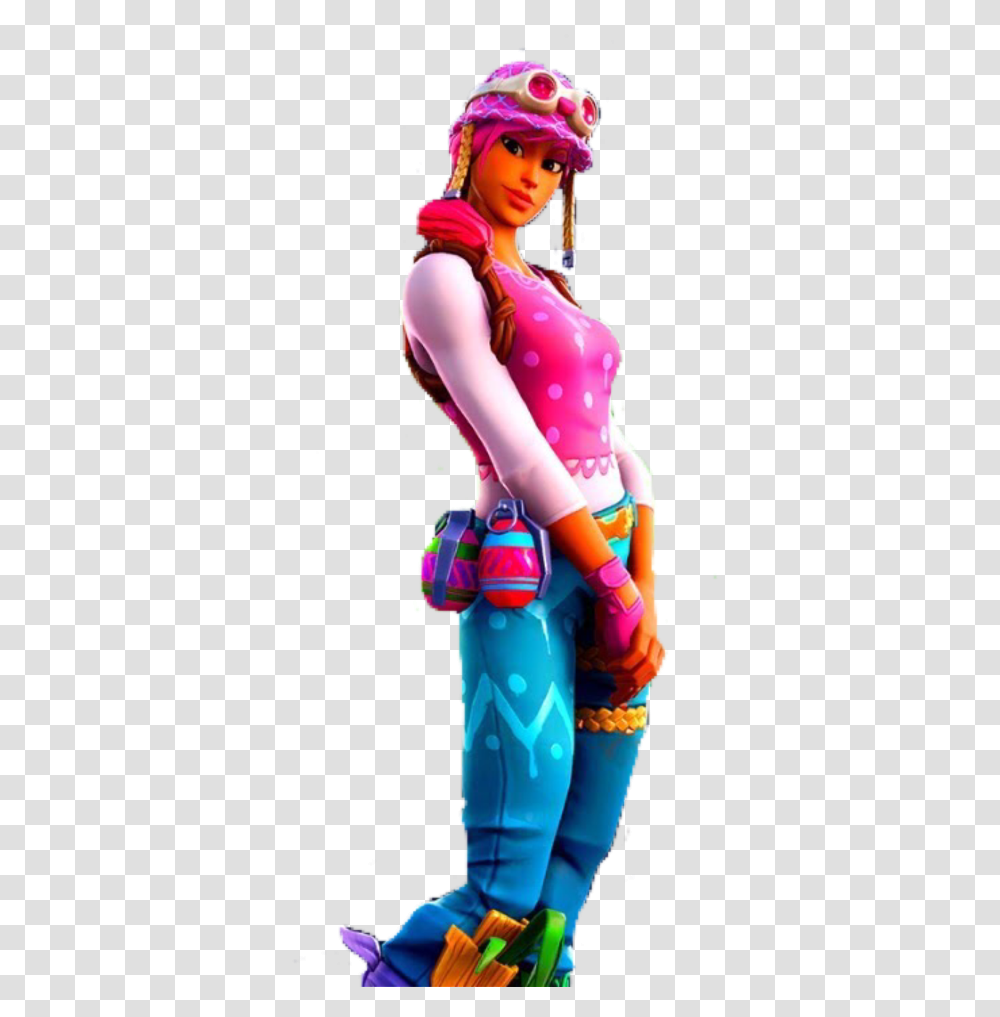 Fortnite Pastel Skin, Person, Human, Outdoors Transparent Png