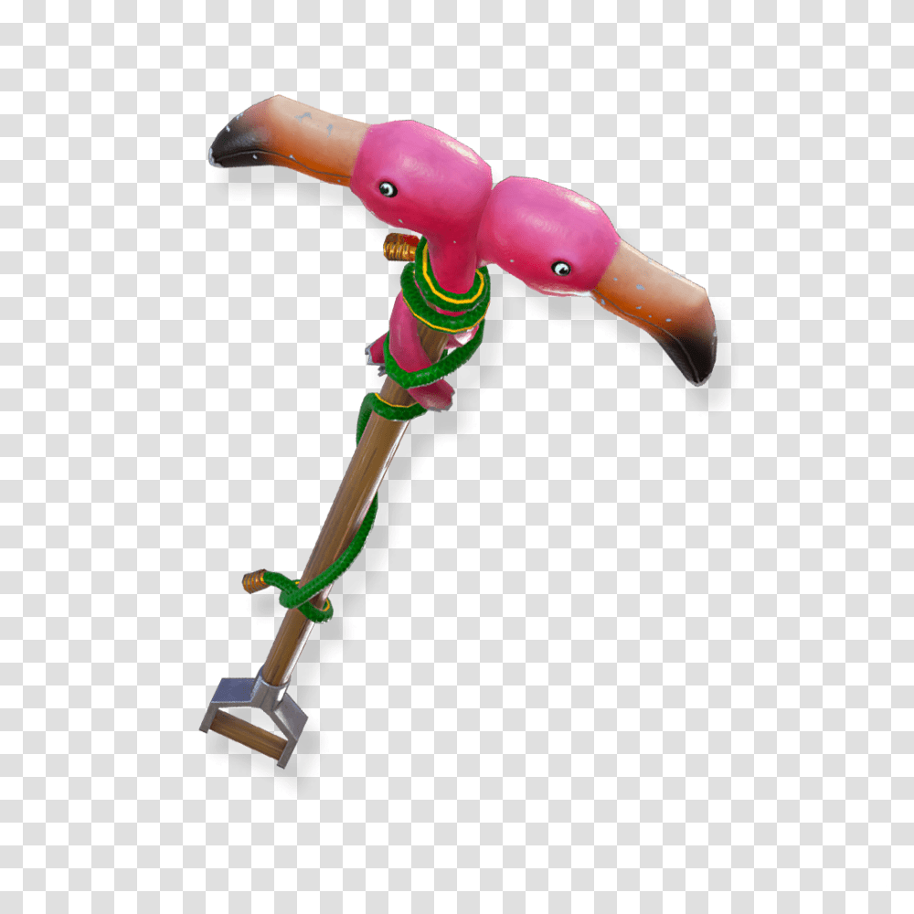 Fortnite Pink Flamingo Pickaxe, Power Drill, Tool, Hammer, Leisure Activities Transparent Png