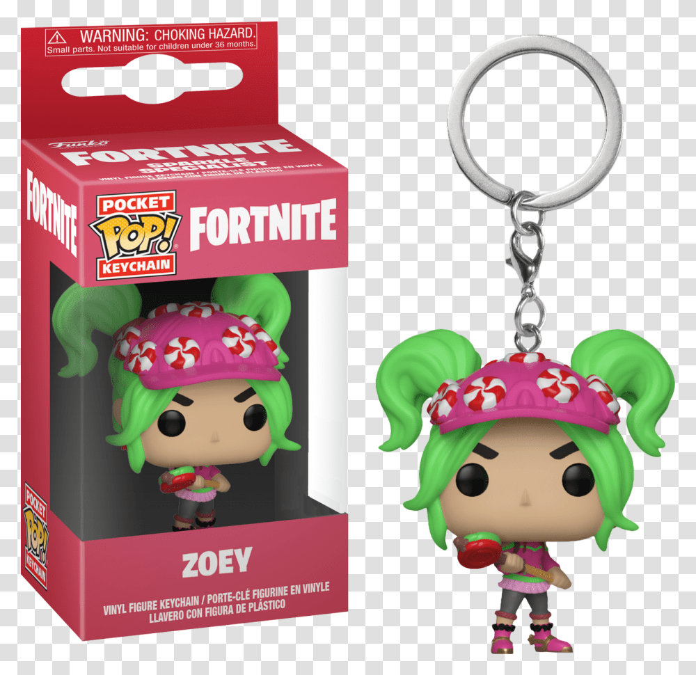 Fortnite Pocket Pop Keychain Zoey, Outdoors, Toy Transparent Png