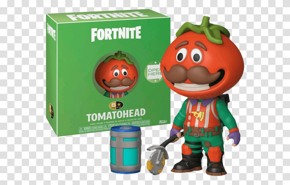 Fortnite Pumpkin Fortnite Pop Figures Tomato Head, Toy, Plant, Barrel, Food Transparent Png