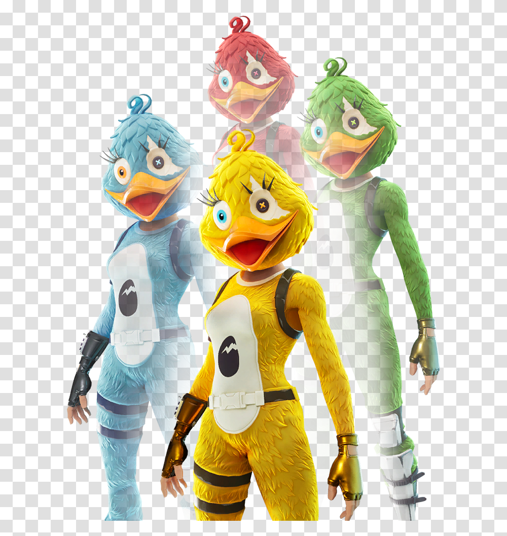 Fortnite Quackling Skin New Easter Skins Fortnite, Mascot, Person, Human, Suit Transparent Png