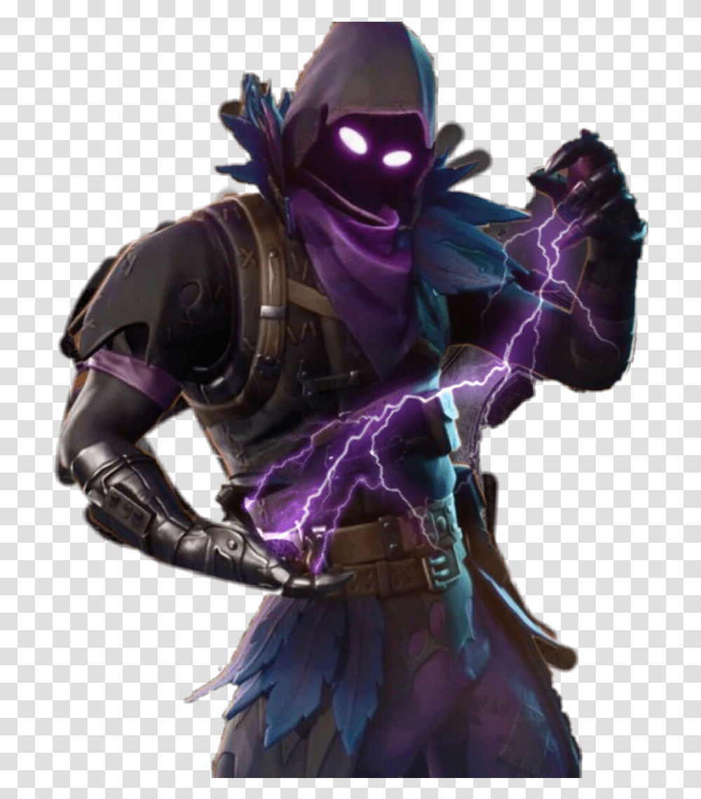 Fortnite Raven Sticker By Marcelo Fortnite Raven, Person, Costume, Clothing, World Of Warcraft Transparent Png